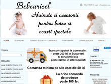 Tablet Screenshot of bebearicel.ro